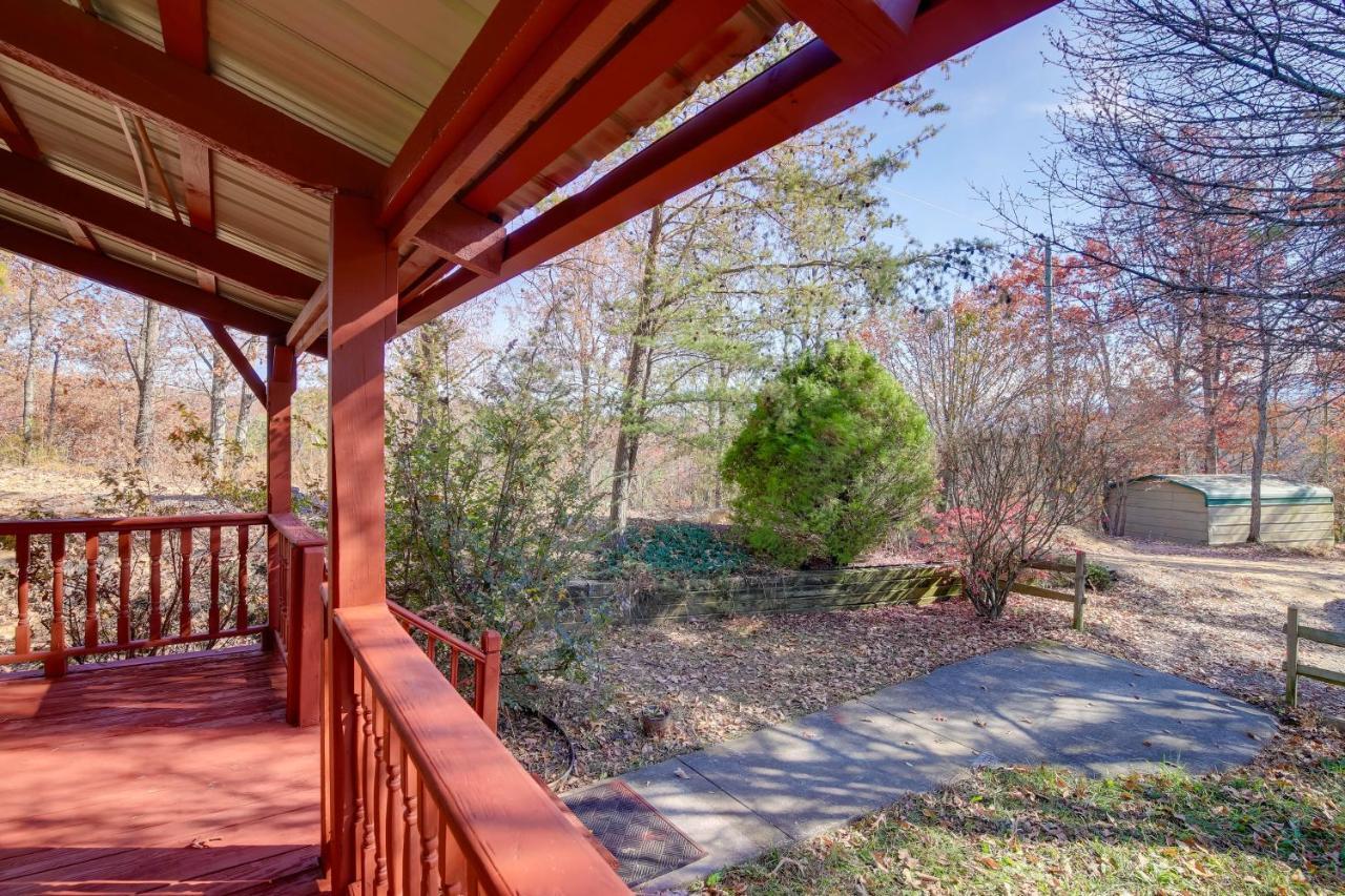 Villa Modern-Rustic Love Cabin In Cosby Deck And Grill Exterior foto